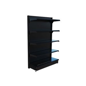 Góndolas Black Premium De Pared con Forro Metálico Liso