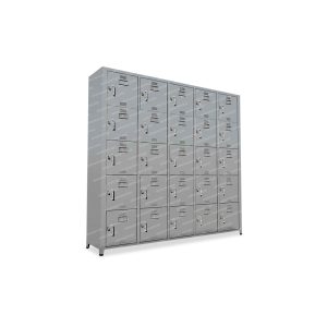 Locker Metálico de 5 x 25 Puertas